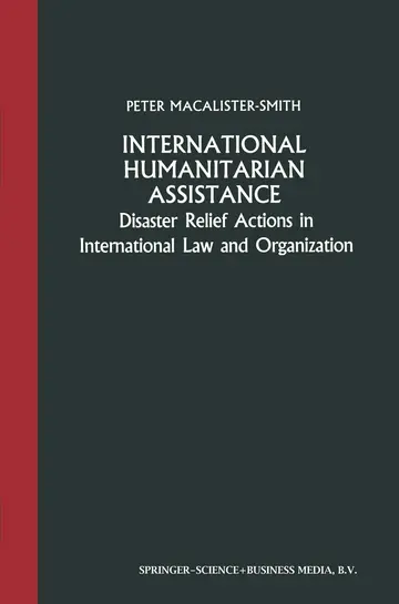 Cover of International Humanitarian Assistance