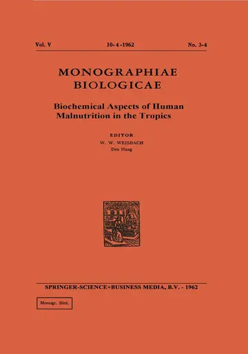 Cover of Biochemical Aspects of Human Malnutrition in the Tropics