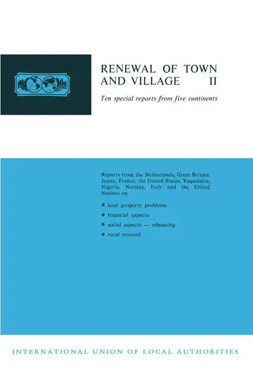 Cover of Renewal of Town and Village II