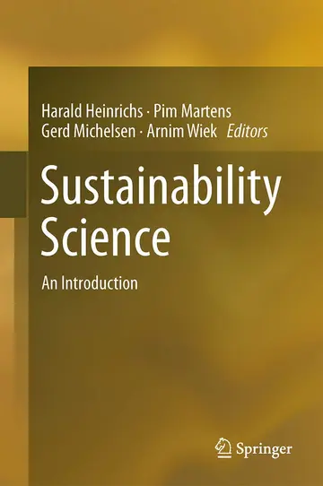 Cover of Sustainability Science