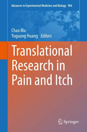 Cover of Translational Research in Pain and Itch