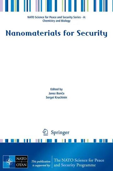 Cover of Nanomaterials for Security