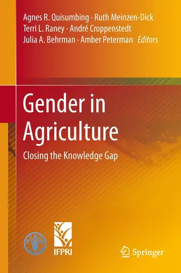 Cover of Gender in Agriculture