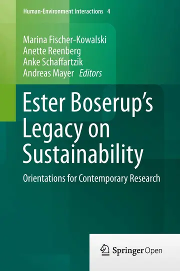 Cover of Ester Boserup’s Legacy on Sustainability