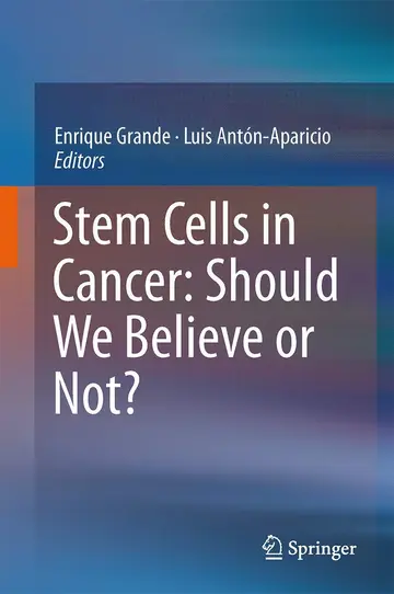 Cover of Stem Cells in Cancer