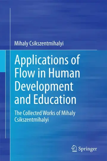 Cover of Applications of Flow in Human Development and Education