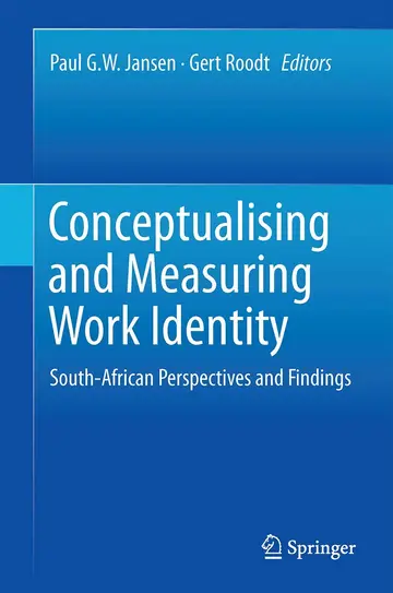 Cover of Conceptualising and Measuring Work Identity