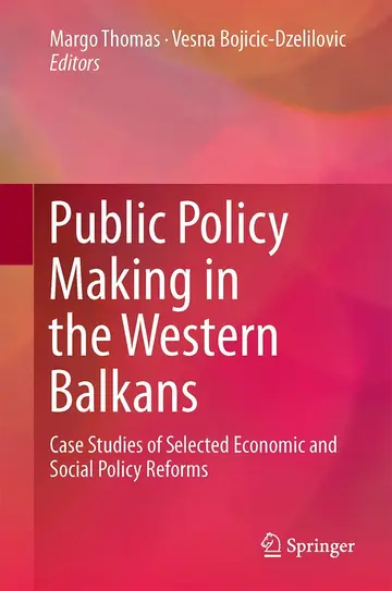 Cover of Public Policy Making in the Western Balkans