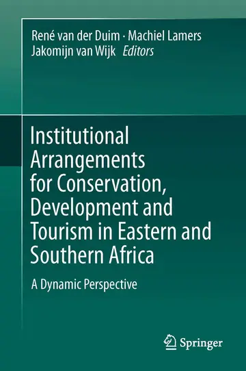 Cover of Institutional Arrangements for Conservation, Development and Tourism in Eastern and Southern Africa