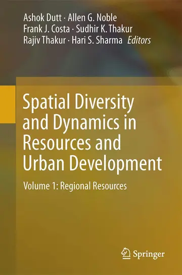 Cover of Spatial Diversity and Dynamics in Resources and Urban Development