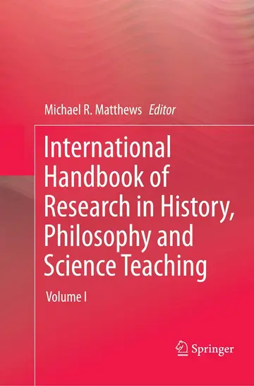 Cover of International Handbook of Research in History, Philosophy and Science Teaching