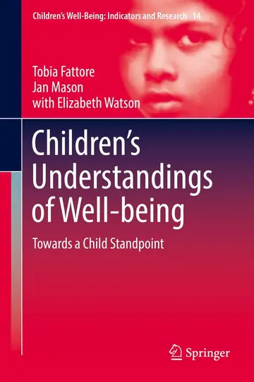 Cover of Children’s Understandings of Well-being
