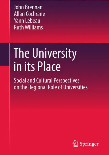 Cover of The University in its Place