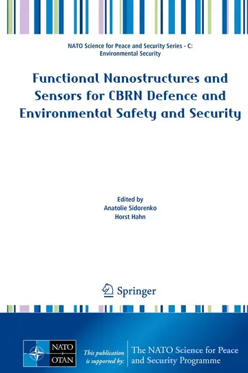 Cover of Functional Nanostructures and Sensors for CBRN Defence and Environmental Safety and Security