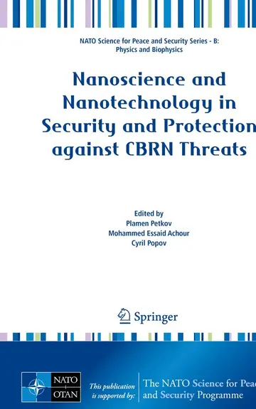 Cover of Nanoscience and Nanotechnology in Security and Protection against CBRN Threats