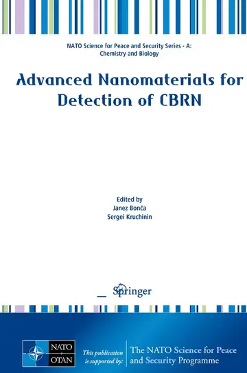 Cover of Advanced Nanomaterials for Detection of CBRN
