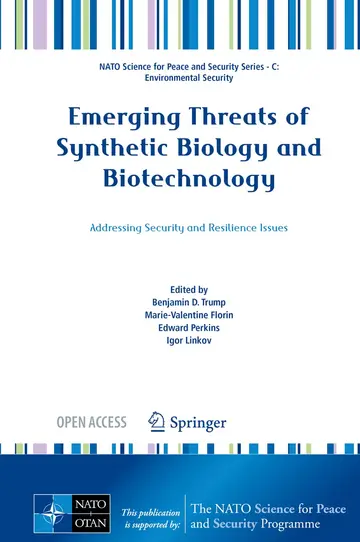 Cover of Emerging Threats of Synthetic Biology and Biotechnology