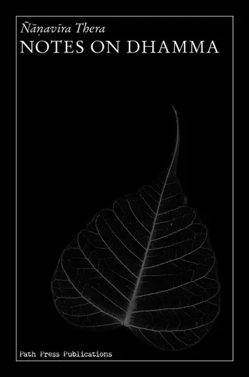Cover of Notes on Dhamma