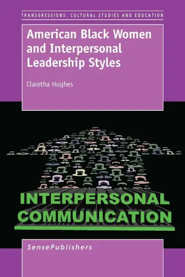 Cover of American Black Women and Interpersonal Leadership Styles