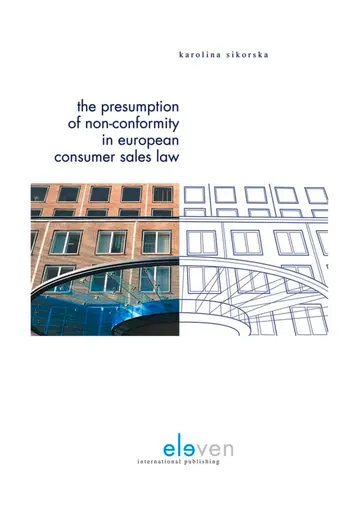 Cover of The Presumption of Non-Conformity in European Consumer Sales Law