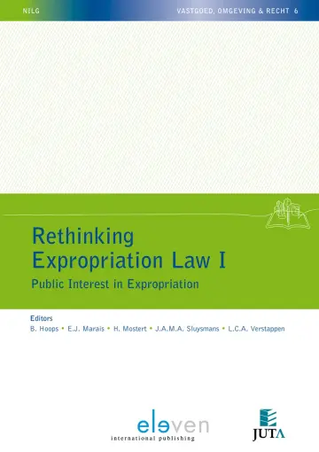 Cover of Rethinking Expropriation Law I