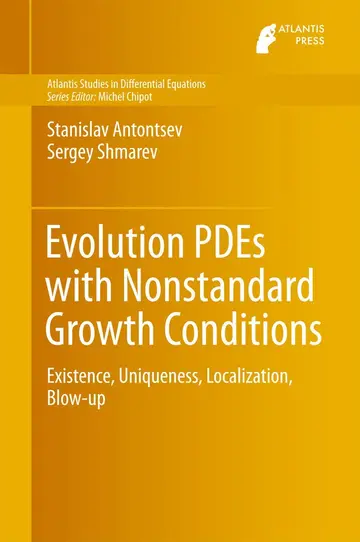 Cover of Evolution PDEs with Nonstandard Growth Conditions