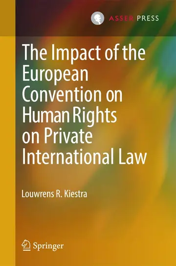 Cover of The Impact of the European Convention on Human Rights on Private International Law
