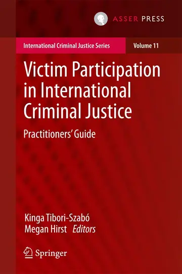 Cover of Victim Participation in International Criminal Justice