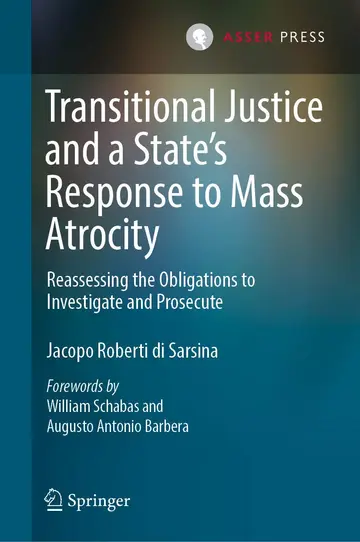 Cover of Transitional Justice and a State’s Response to Mass Atrocity