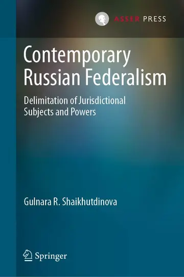 Cover of Contemporary Russian Federalism