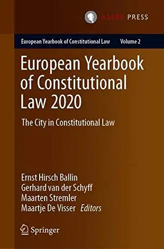 Cover of European Yearbook of Constitutional Law 2020