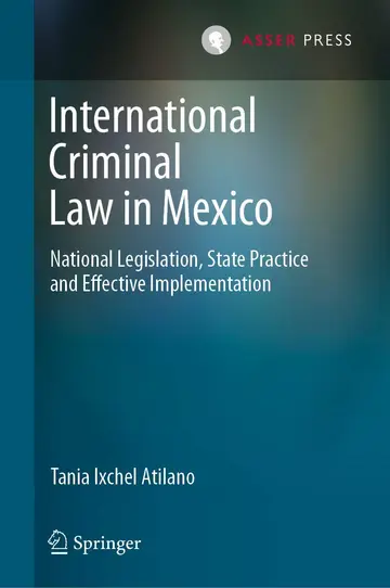 Cover of International Criminal Law in Mexico