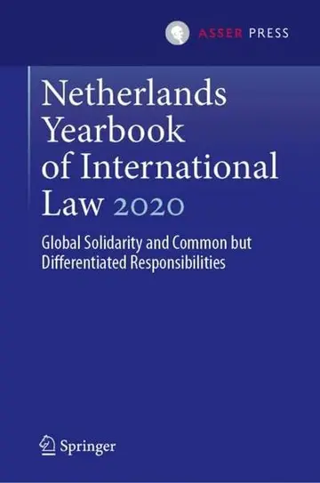 Cover of Netherlands Yearbook of International Law 2020