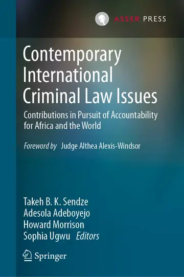 Cover of Contemporary International Criminal Law Issues