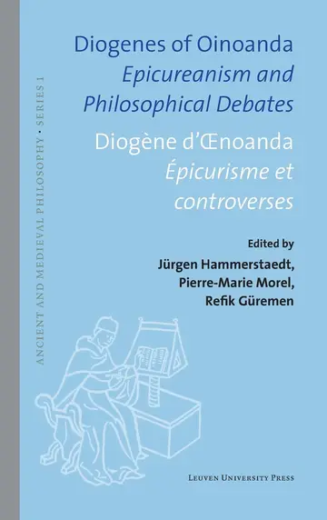 Cover of Diogenes of Oinoanda/Diogene d'Oenoanda