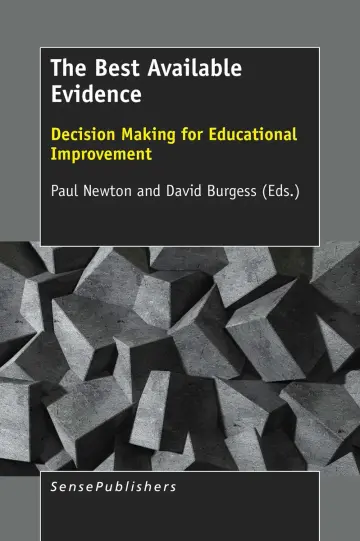 Cover of The Best Available Evidence