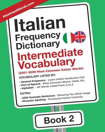 Cover of Italian Frequency Dictionary - Intermediate Vocabulary