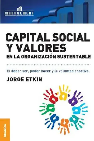 Cover of Capital Social y Valores En La Organizacion Sustentable