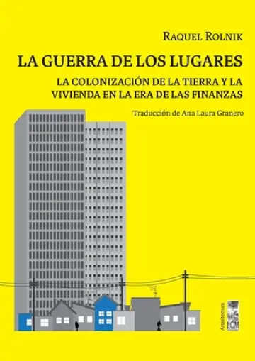 Cover of La guerra de los lugares