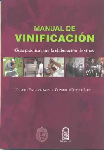 Cover of Manual de vinificaci n