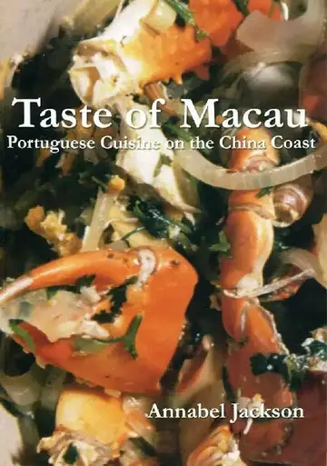 Cover of Taste of Macau - Portuguese Cuisine on t