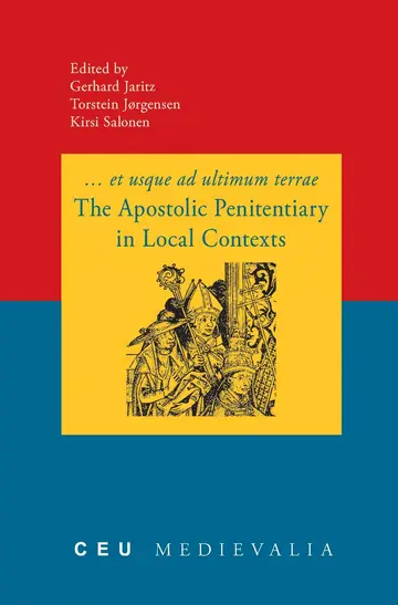 Cover of The Apostolic Penitentiary in Local Contexts
