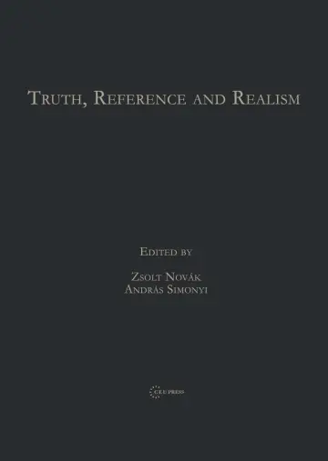 Cover of Truth, Reference and Realism