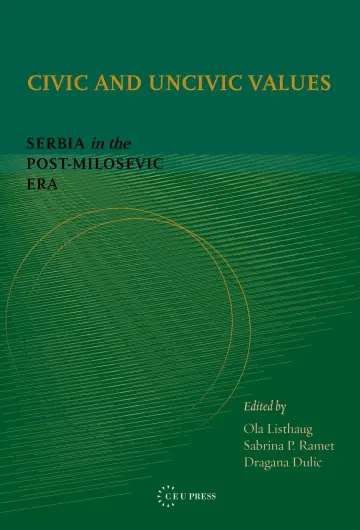 Cover of Civic and Uncivic Values