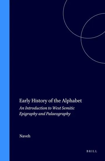 Cover of Early History of the Alphabet