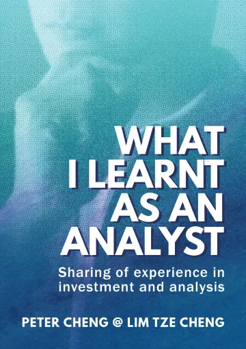 Cover of What I Learnt as an Analyst