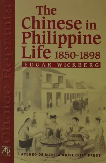 Cover of Chinese in Philippine Life, 1850-1898