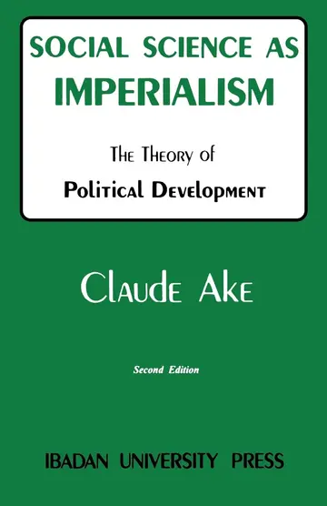 Cover of Social Science as Imperialism