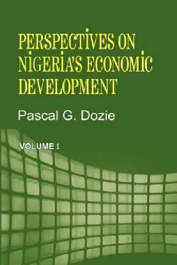 Cover of Perspectives on Nigeria's Economic Development Volume I