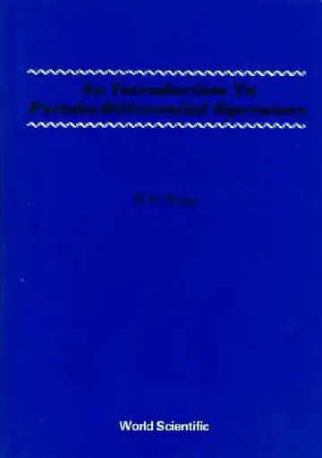 Cover of Intro to Pseudo-Differential Operators